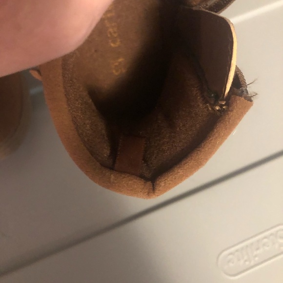 🔴TODDLER CARTERS BROWN MOCCASINS SIZE 10M - Picture 4 of 5